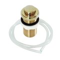 Kingston Brass Garbage Disposal Air Switch Button, Polished Brass KA212